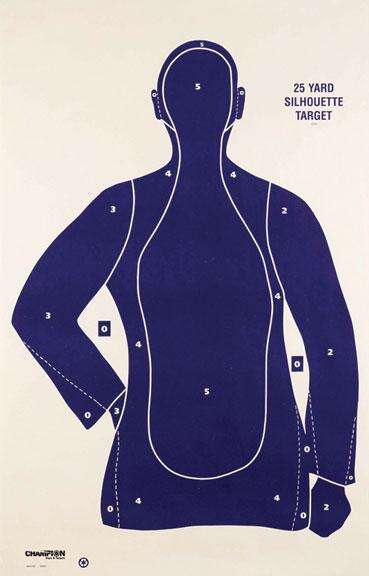 Targets Champion Traps&Targets 4.50" POLICE SIL B21-E TARGET 100PK • Model: 4.50"